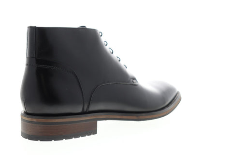 Zanzara Malta ZK571S31 Mens Black Leather Lace Up Chukkas Boots Shoes