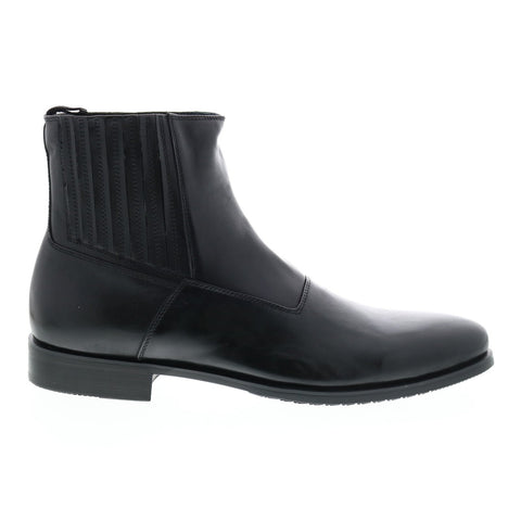 Zanzara Guardi ZK578S38 Mens Black Leather Chelsea Boots