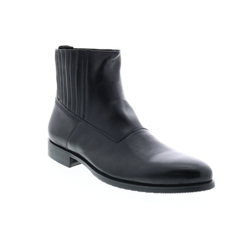 Zanzara Guardi ZK578S38 Mens Black Leather Chelsea Boots