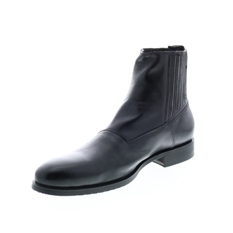 Zanzara Guardi ZK578S38 Mens Black Leather Chelsea Boots