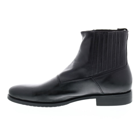 Zanzara Guardi ZK578S38 Mens Black Leather Chelsea Boots