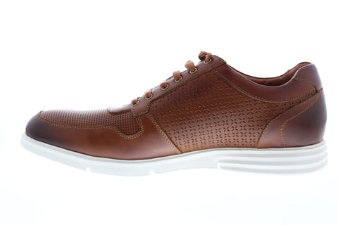 Zanzara Augsburg ZZ1319L Mens Brown Leather Lifestyle Sneakers Shoes