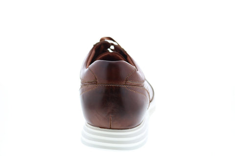 Zanzara Augsburg ZZ1319L Mens Brown Leather Lifestyle Sneakers Shoes