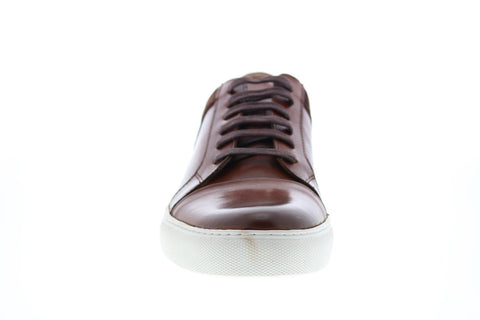 Zanzara Damascus ZZ1337L Mens Brown Leather Lifestyle Sneakers Shoes
