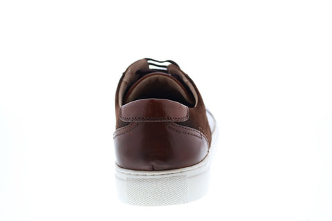 Zanzara Damascus ZZ1337L Mens Brown Leather Lifestyle Sneakers Shoes