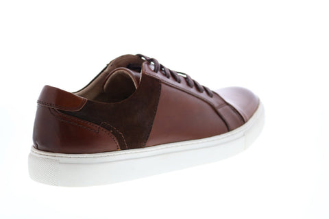 Zanzara Damascus ZZ1337L Mens Brown Leather Lifestyle Sneakers Shoes