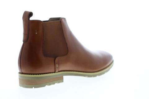 Zanzara Woody ZZB1199 Mens Brown Leather Slip On Chelsea Boots Shoes