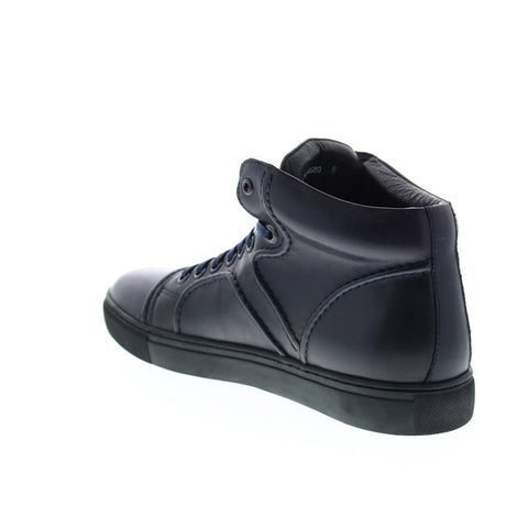 Zanzara Tindle ZZH1141 Mens Blue Leather Lifestyle Sneakers Shoes