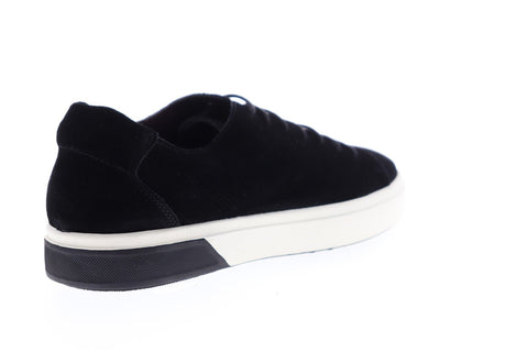 Zanzara SOL ZZL1208 Mens Black Suede Lace Up Low Top Sneakers Shoes