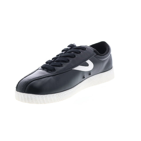 Tretorn A-NYLITLAM Mens Black Synthetic Lace Up Lifestyle Sneakers Shoes