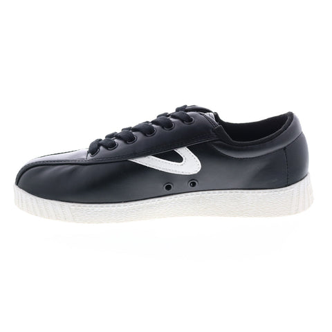 Tretorn A-NYLITLAM Mens Black Synthetic Lace Up Lifestyle Sneakers Shoes