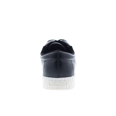 Tretorn A-NYLITLAM Mens Black Synthetic Lace Up Lifestyle Sneakers Shoes