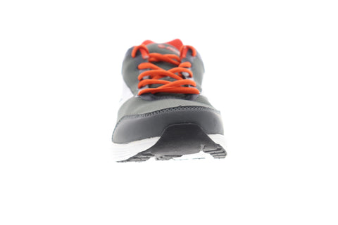 Hi-Tec Pajo Mens Gray Mesh Low Top Lace Up Athletic Running Shoes