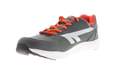 Hi-Tec Pajo Mens Gray Mesh Low Top Lace Up Athletic Running Shoes