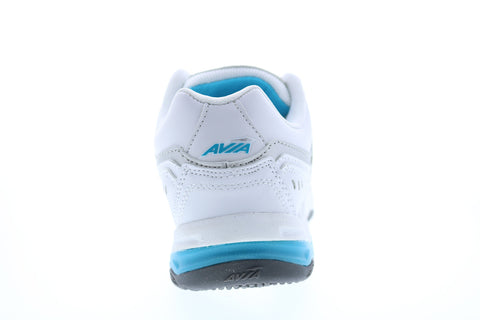 Avia Avi-Tangent A1483WWLS Womens White Wide 2E Low Top Athletic Running Shoes