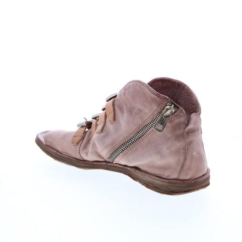 A.S.98 Remy A16022-101 Womens Beige Leather Hook & Loop Gladiator Sandals Shoes