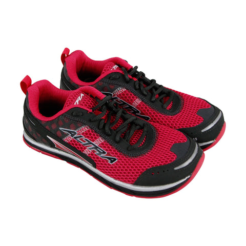 Altra The Intuition 1.5 Womens Red Mesh Athletic Lace Up Running Shoes