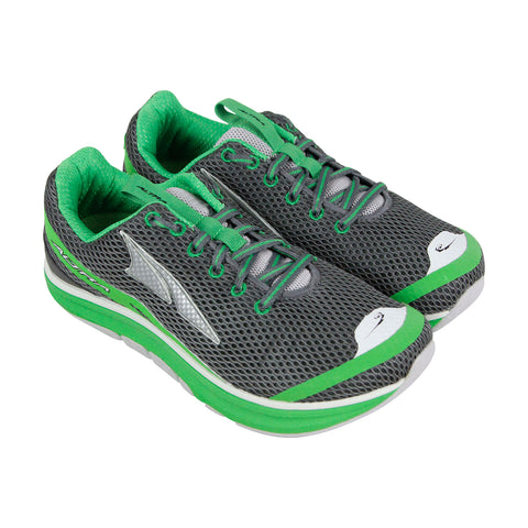 Altra The Torin 1.5 Womens Silver Green Mesh Athletic Lace Up Running Shoes
