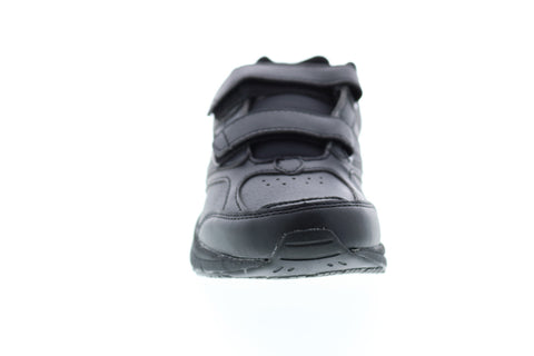 Avia A344WBSY Womens Black Leather Low Top Lifestyle Sneakers Shoes