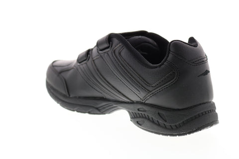 Avia A344WBSY Womens Black Leather Low Top Lifestyle Sneakers Shoes
