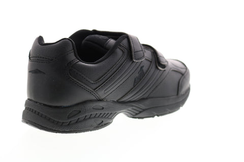 Avia A344WBSY Womens Black Leather Low Top Lifestyle Sneakers Shoes