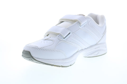 Avia A344WWSY Womens White Leather Low Top Lifestyle Sneakers Shoes