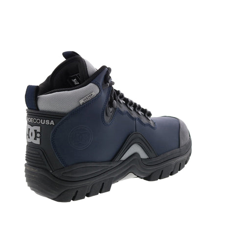 DC Navigator Winter Boot ADYB100017-DVR Mens Blue Casual Dress Boots
