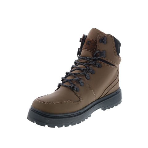 DC Peary Winter TR Boot ADYB700030-DCC Mens Brown Leather Casual Dress Boots