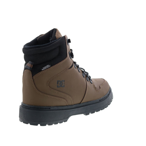 DC Peary Winter TR Boot ADYB700030-DCC Mens Brown Leather Casual Dress Boots