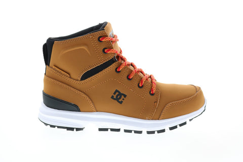 DC Torstein ADYB700032 Mens Brown Leather Sneakers Shoes
