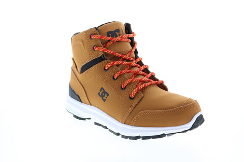 DC Torstein ADYB700032 Mens Brown Leather Sneakers Shoes