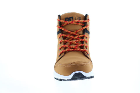 DC Torstein ADYB700032 Mens Brown Leather Sneakers Shoes