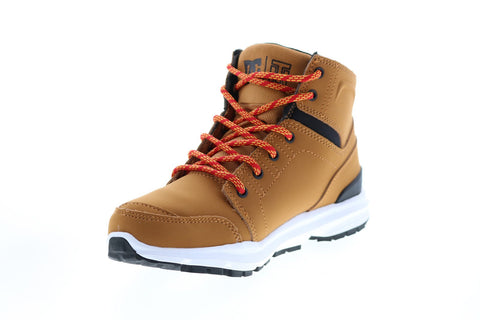 DC Torstein ADYB700032 Mens Brown Leather Sneakers Shoes