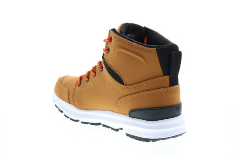 DC Torstein ADYB700032 Mens Brown Leather Sneakers Shoes
