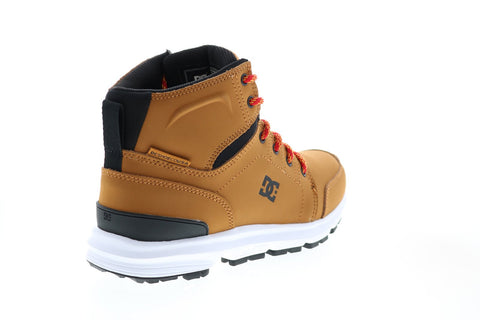 DC Torstein ADYB700032 Mens Brown Leather Sneakers Shoes