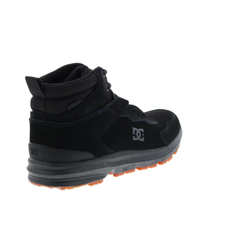 DC Mutiny Winter Boot ADYB700038-3BK Mens Black Nubuck Casual Dress Boots