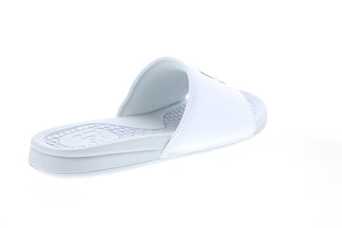 DC Bolsa ADYL100026 Mens White Synthetic Slides Sandals Shoes