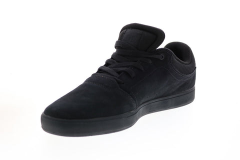 DC Crisis ADYS100029 Mens Black Suede Skate Inspired Sneakers Shoes