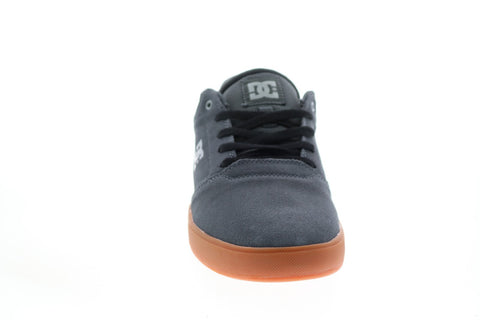 DC Crisis ADYS100029 Mens Gray Nubuck Skate Inspired Sneakers Shoes