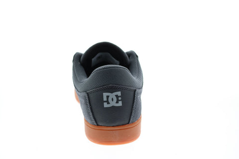 DC Crisis ADYS100029 Mens Gray Nubuck Skate Inspired Sneakers Shoes