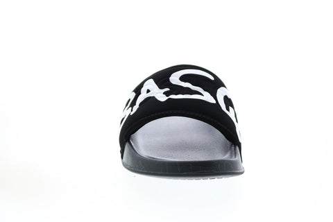 DC Basquiat DC Slide Mens Black Slip On Slides Sandals Shoes 