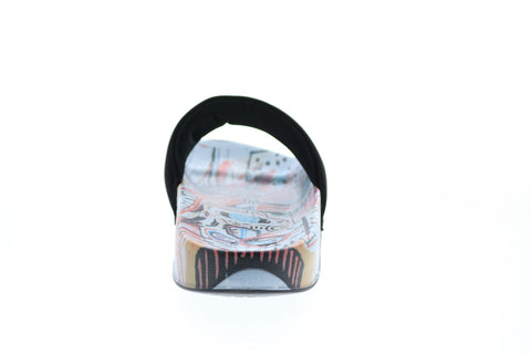 DC Basquiat DC Slide Mens Black Slip On Slides Sandals Shoes 