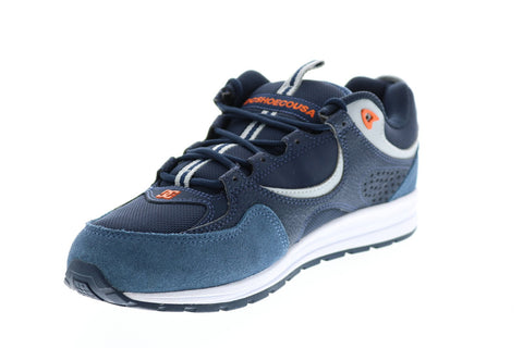 DC Kalis Lite ADYS100291-BHN Mens Blue Mesh Skate Inspired Sneakers Shoes