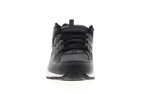 DC Kalis Lite SE ADYS100382 Mens Black Leather Low Top Skate Sneakers Shoes