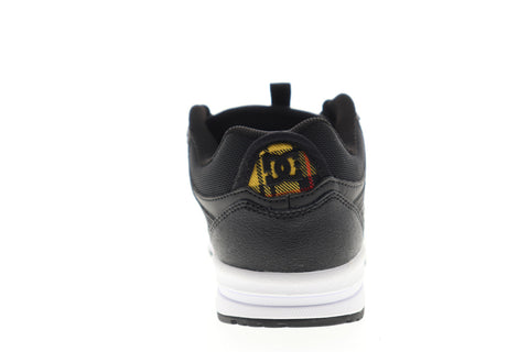 DC Kalis Lite SE ADYS100382 Mens Black Leather Low Top Skate Sneakers Shoes