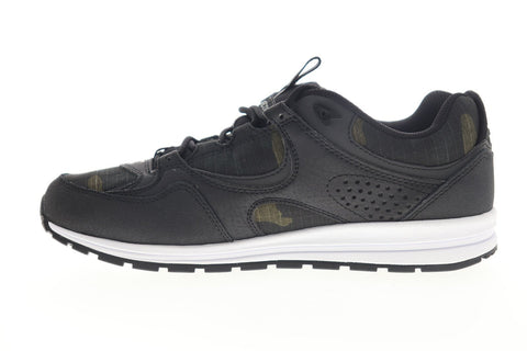DC Kalis Lite SE ADYS100382 Mens Black Leather Lace Up Athletic Skate Shoes