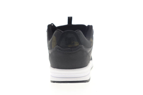 DC Kalis Lite SE ADYS100382 Mens Black Leather Lace Up Athletic Skate Shoes
