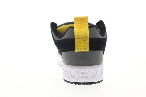 DC Lynx OG ADYS100425 Mens Black Suede Lace Up Skate Sneakers Shoes