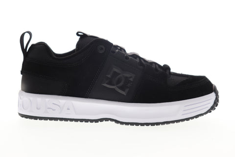 DC Lynx OG ADYS100425 Mens Black Suede Skate Sneakers Shoes