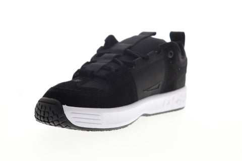 DC Lynx OG ADYS100425 Mens Black Suede Skate Sneakers Shoes